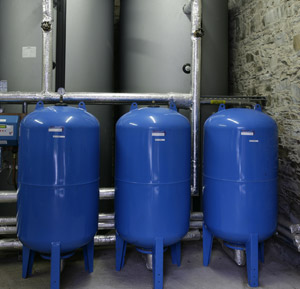 Large boiler tanks