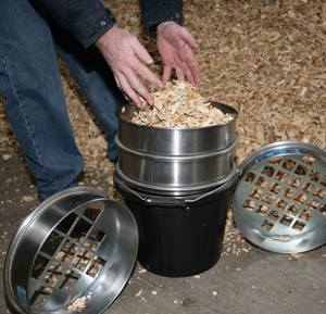 Wood chip sampling