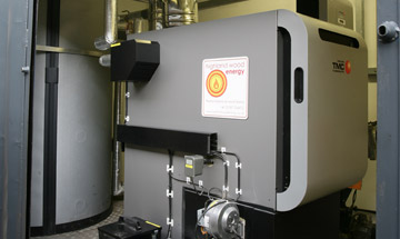 Housing boiler heating system